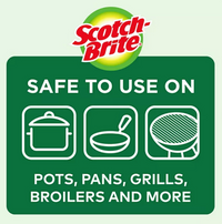 Scotch-Brite 2X Larger Stainless Steel Scrubbers