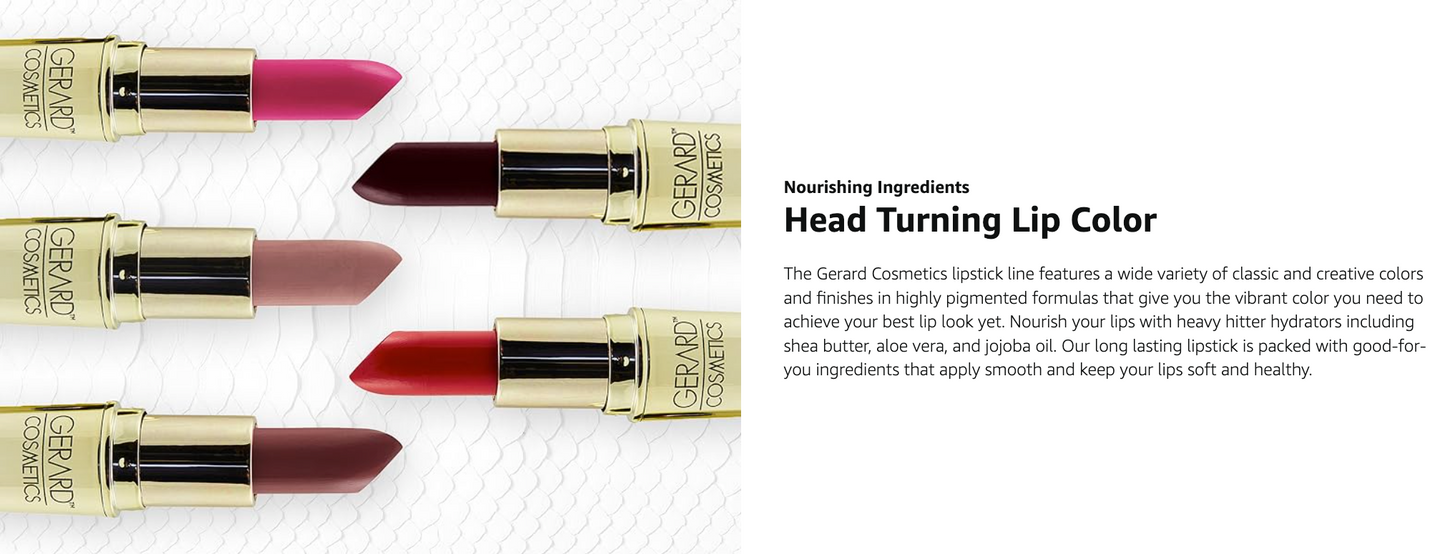 Gerard Cosmetics Gold Bullet Lipstick, Kimchi Doll