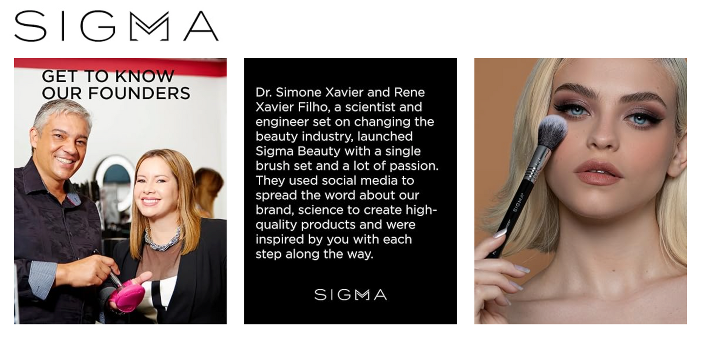 Sigma Beauty Pencil Brush (E30) - Black/Chrome