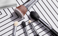 Sigma Beauty Pencil Brush (E30) - Black/Chrome