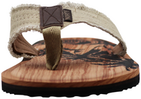 NORTY - Men's Memory Foam Footbed Sandals - Tan Canvas (13115)