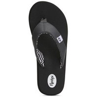 Floopi Women's Bella Yoga Mat Thong Flip Flop (Gray 518)