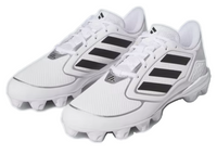 Adidas Ladies' PureHustle 3 MD Cleats - White