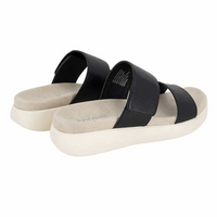 Kensie Ladies' Double Band Sandal, Black