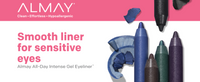 ALMAY All-Day Intense Waterproof Gel Eyeliner (140) Deep Chestnut