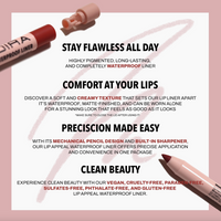 Moira Cosmetics Lip Appeal Waterproof Liner