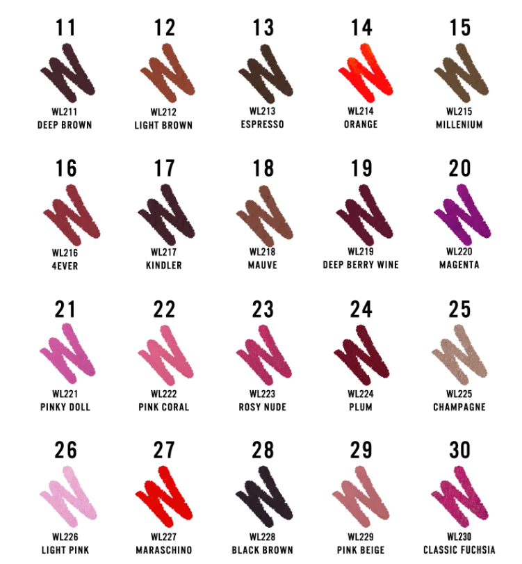 J.Cat Beauty Wholly Addiction Pro Define Lip Liner 

