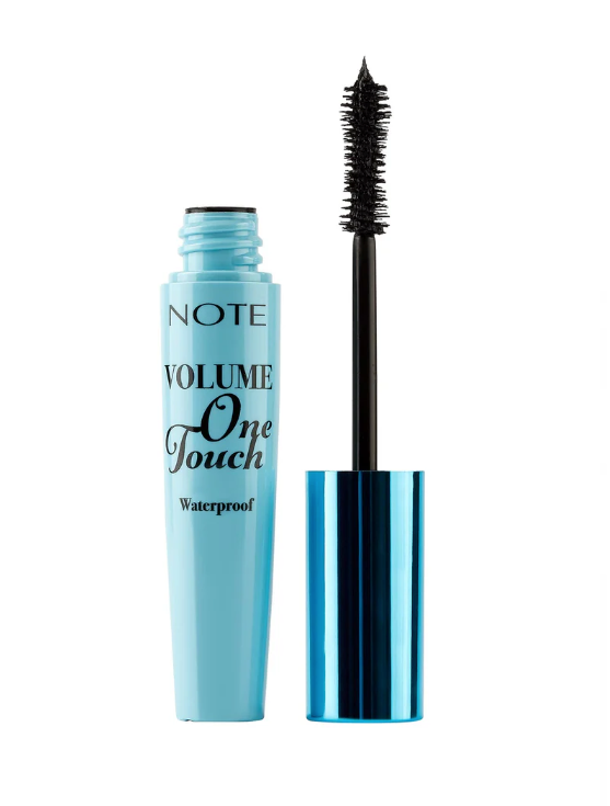 Note Cosmetics Volume One Touch Waterproof Mascara, Long Lasting, Black [01]