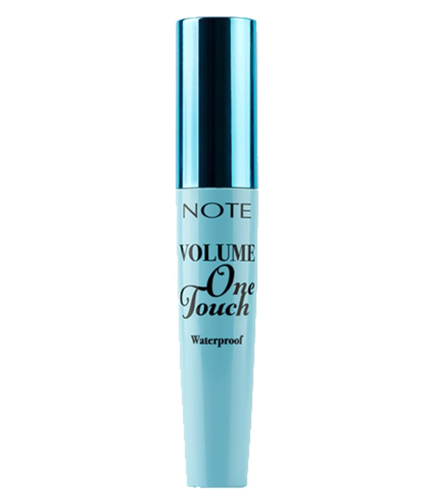 Note Cosmetics Volume One Touch Waterproof Mascara, Long Lasting, Black [01]