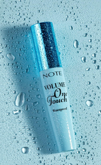 Note Cosmetics Volume One Touch Waterproof Mascara, Long Lasting, Black [01]