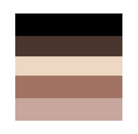 Felina Body Smooth Hi Cut Seamless Brief - Cocoa Beans (5-pack)