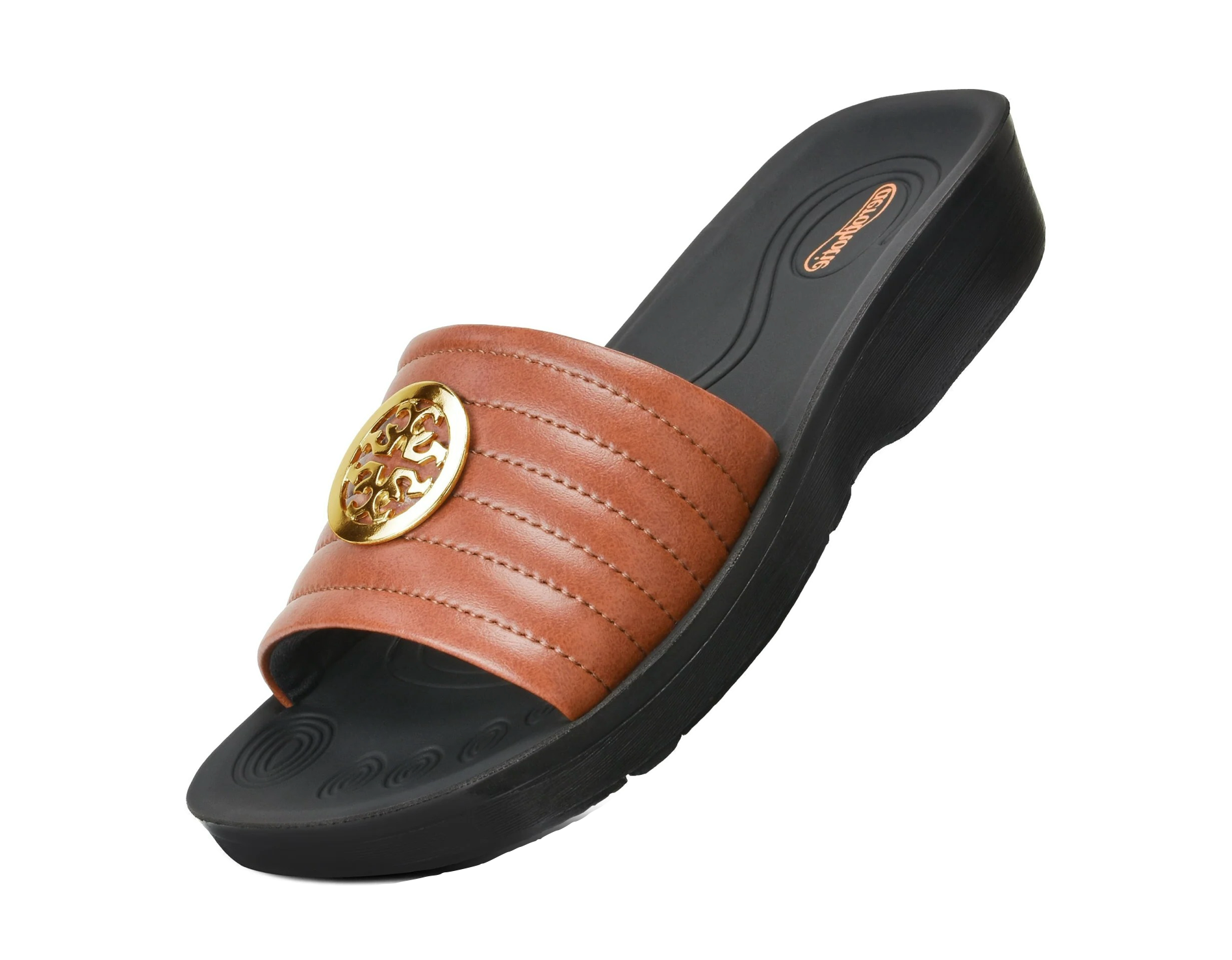 Aerothotic - Orthopedic Casual Slides For Women, OTIS - Tan (L0353)