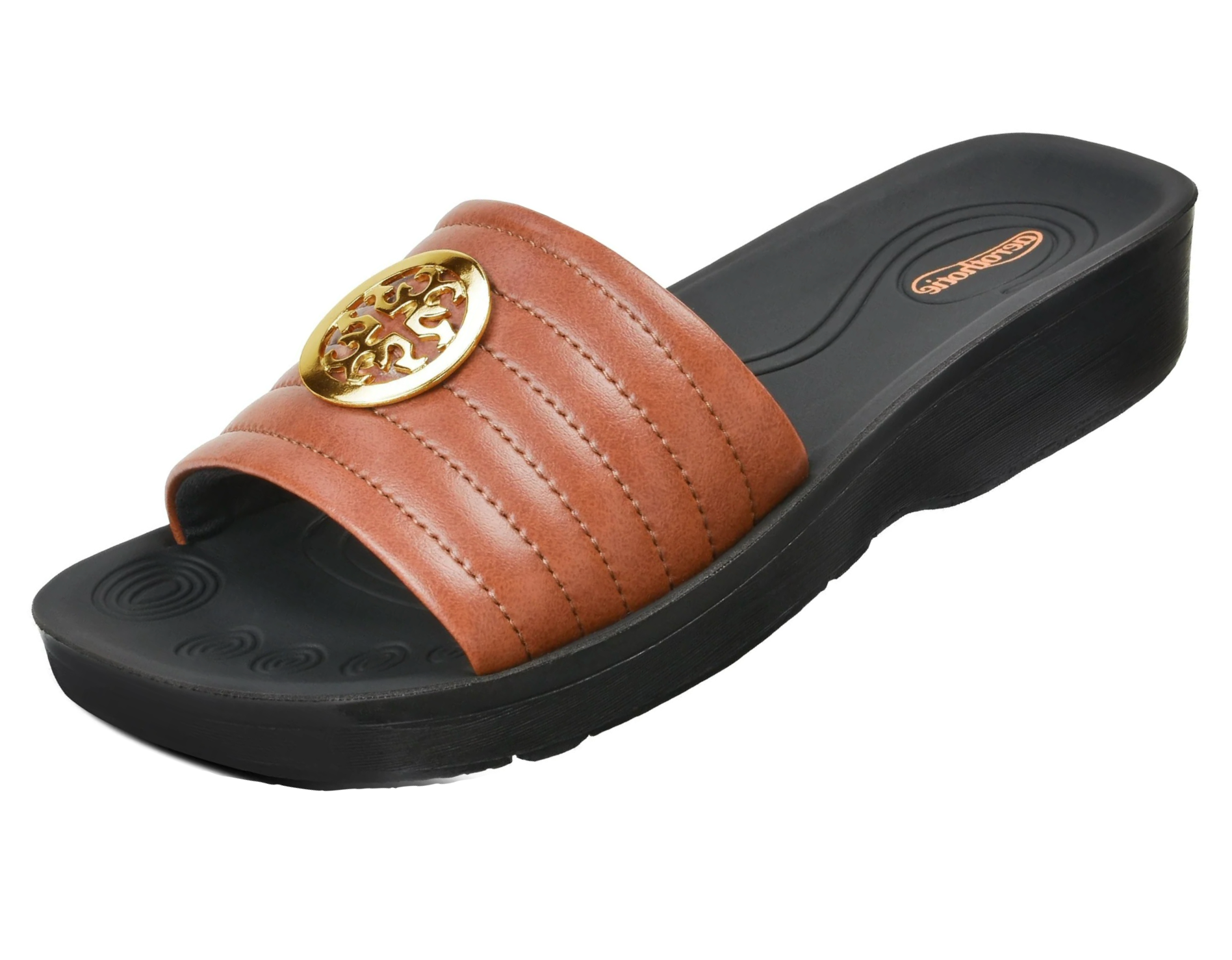 Aerothotic - Orthopedic Casual Slides For Women, OTIS - Tan (L0353)