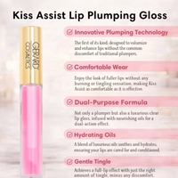 Gerard Cosmetics Kiss Assist Lip Plumper by for Women, Lip Gloss