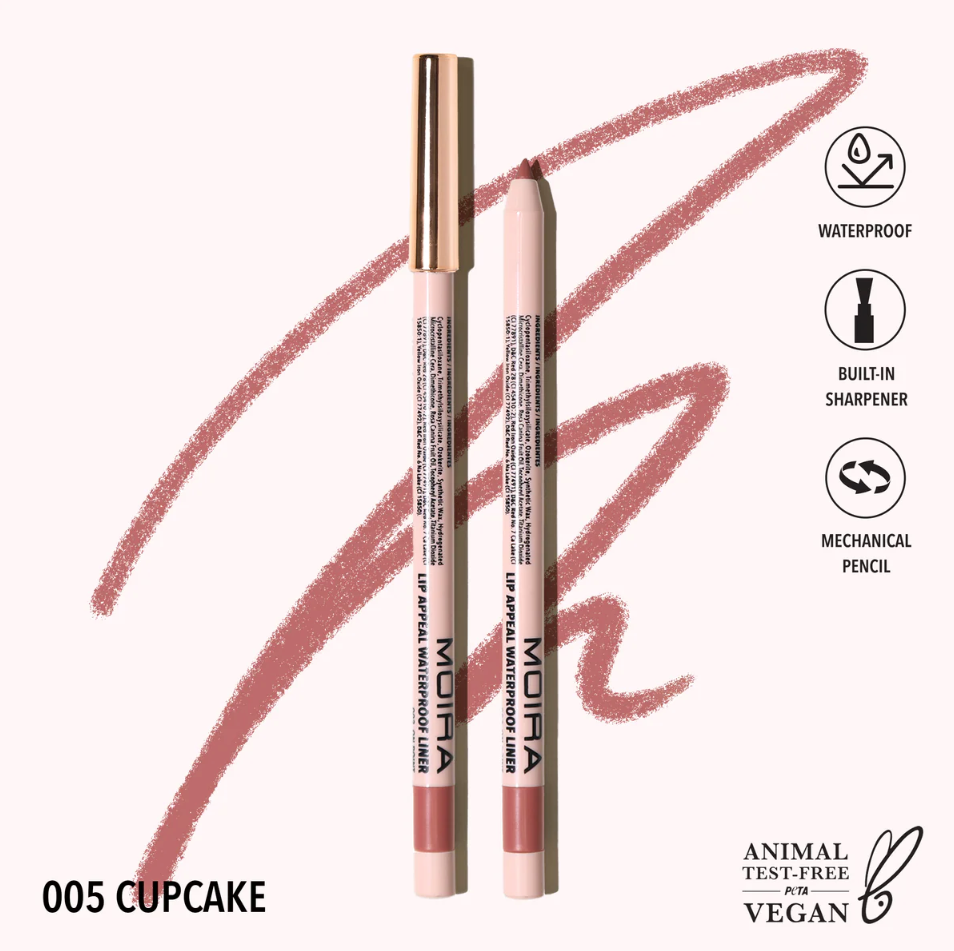 Moira Cosmetics Lip Appeal Waterproof Liner - Cupcake (005)
