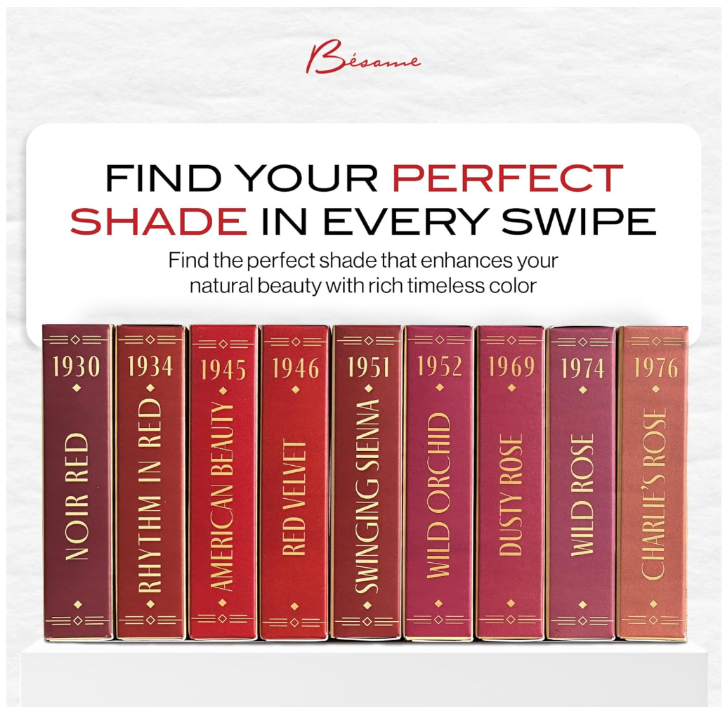Besame Cosmetics Lipstick
