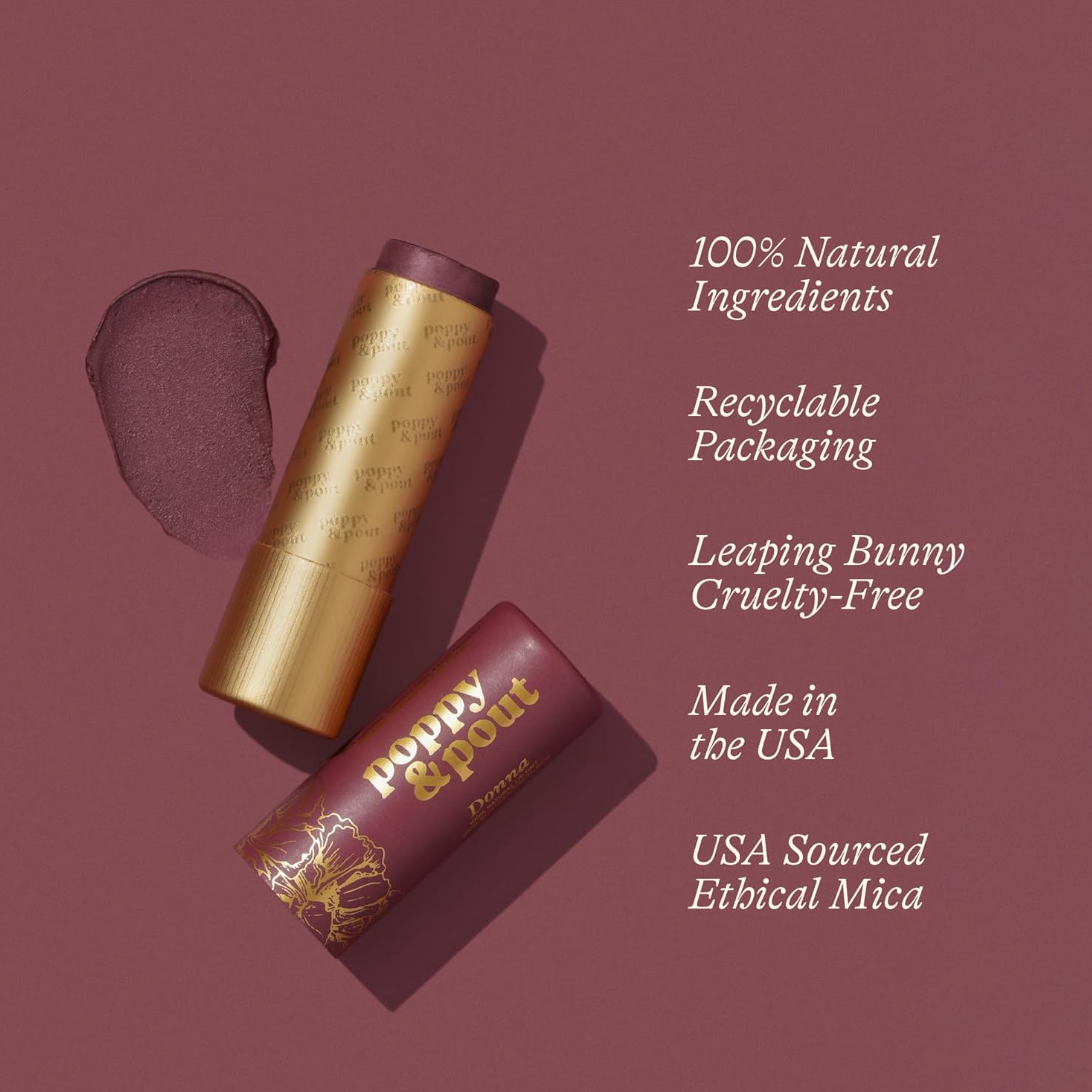 Poppy & Pout All Natural Lip Tint - (Farrah)
