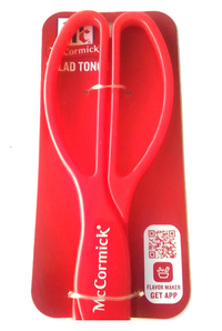 McCormick Plastic Salad Tongs, 11-in., - (1-Pack)