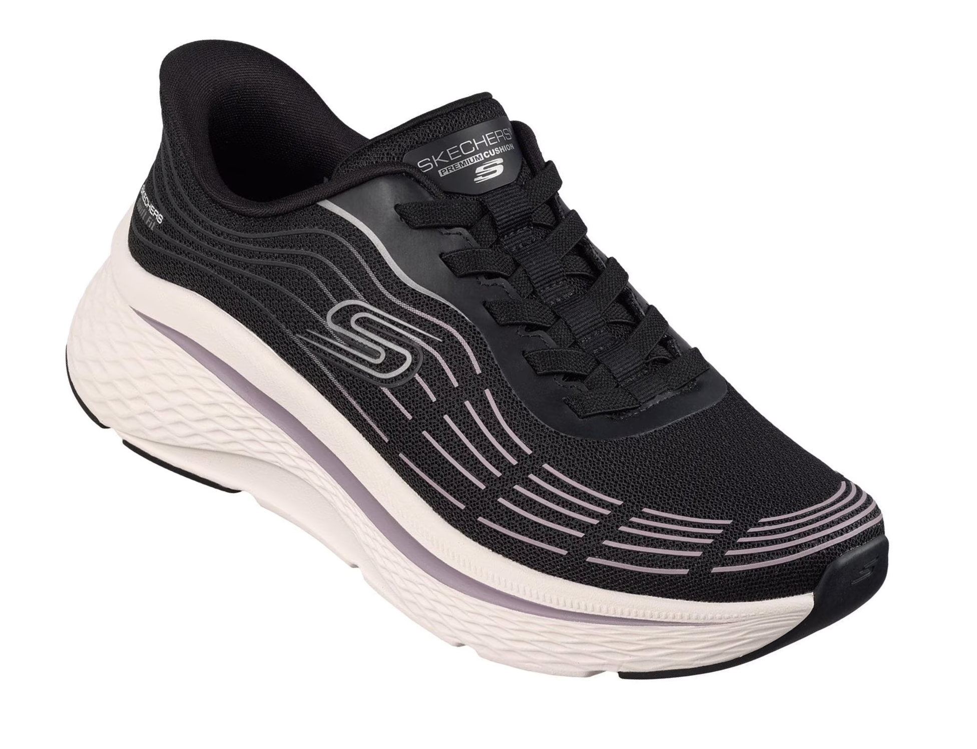 Skechers Women's Swift Fit Sneaker, Black