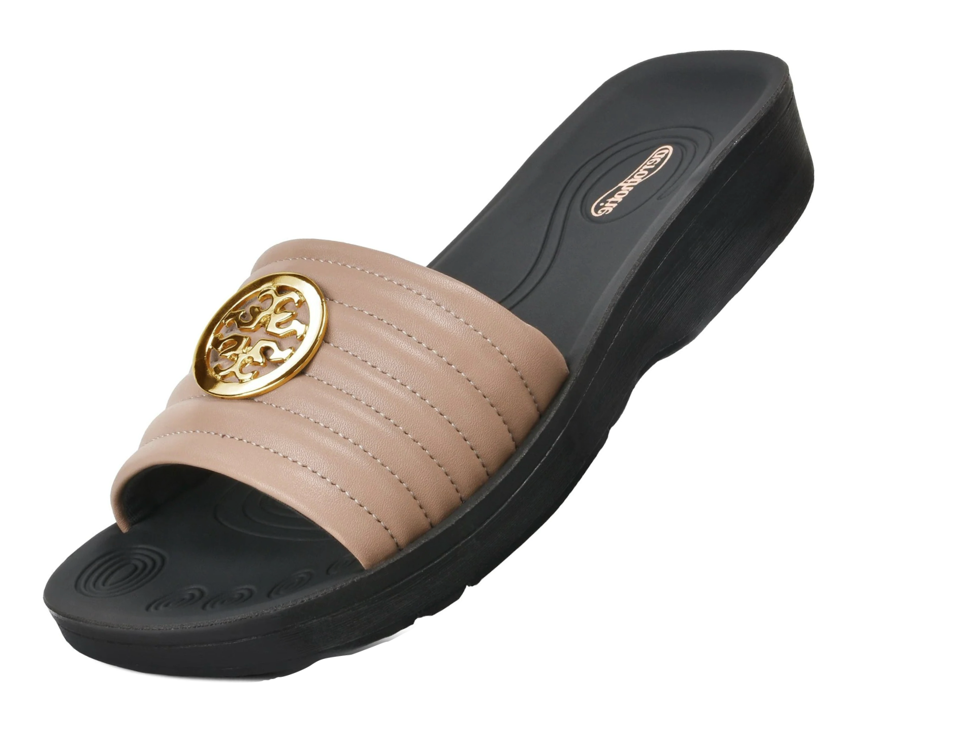 Aerothotic - Orthopedic Casual Slides For Women, OTIS - Beige (L0353)