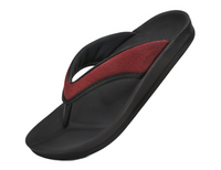 Aerothotic Women's Comfortable Thong Sandal, Enhalus, Wine (L0619)