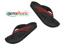 Aerothotic Women's Comfortable Thong Sandal, Enhalus, Wine (L0619)