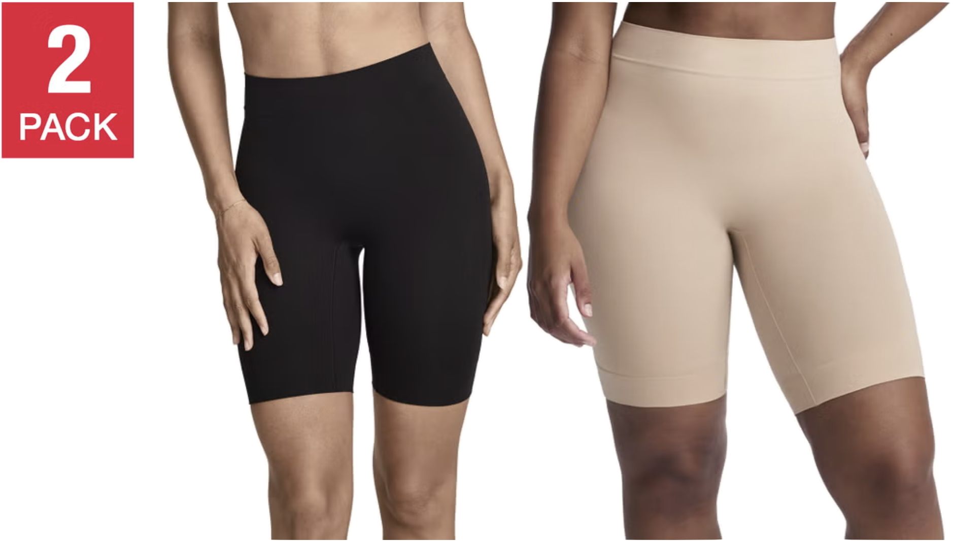 Jockey Women's Skimmies Slip Short (2-Pack)