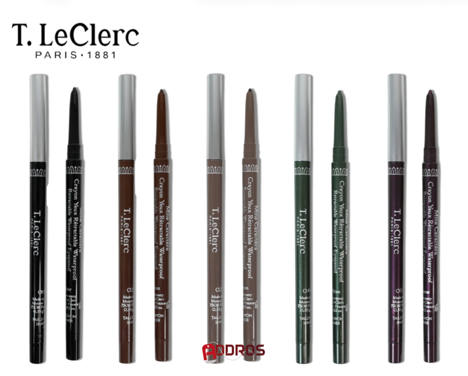 T-Leclerc Cosmetics Waterproof Eye Pencil Mine Charactere