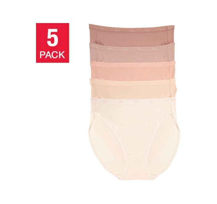 Felina | Signature Cotton Hi-Cut - Rose Hues # 276 (5-Pack)