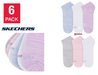 Skechers Women's Super Soft Low-Cut Sock - Assorted Colors (6-Pair)