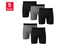 Hanes Men's Best Boxer Brief, assorted colors (5-Pack)