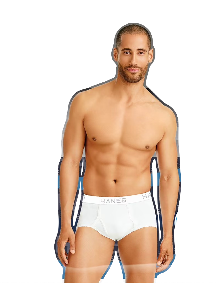 Hanes Men's Best Brief, White (8-Pack)