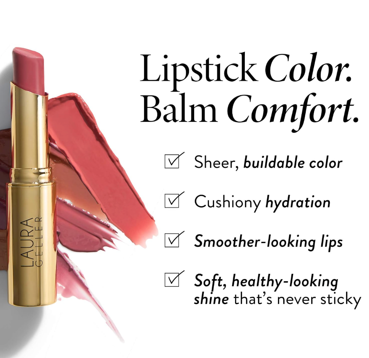 LAURA GELLER BEAUTY Jelly Balm Hydrating Lip Color