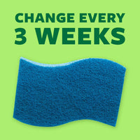 Scotch-Brite Zero Scratch Scrub Sponges, Individually Wrapped (Pack of 24)