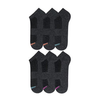 Skechers Women's Super Soft Low-Cut Sock - Black Pack (6-Pair)