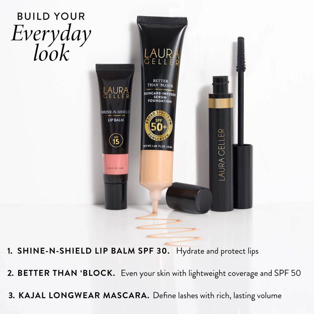 LAURA GELLER Better Than Block Skincare-Foundation SPF 50+