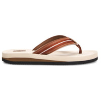 Floopi Women's Zoey Thong Flip Flop (Tan Brown 520)