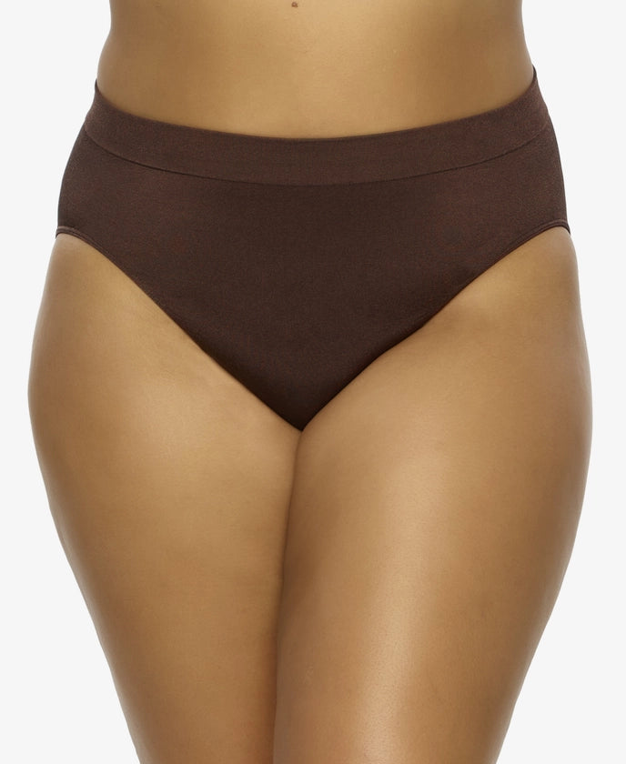 Felina Body Smooth Hi Cut Seamless Brief - Cocoa Beans (5-pack)