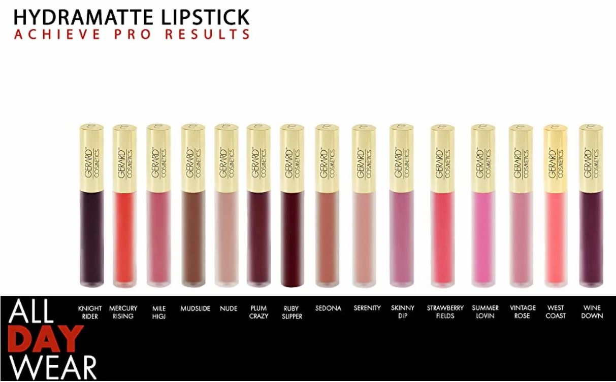 Gerard Cosmetics Hydra Matte Liquid Lipstick, Sedona