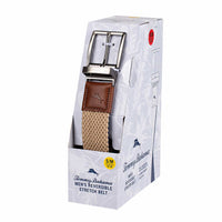 Tommy Bahama Men's Stretch Braided Reversible Belt