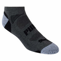 PUMA Men's No Show Sock (12-16) Black (10-Pair)