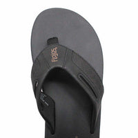Flojos Men's Flip Flop, Black, 11