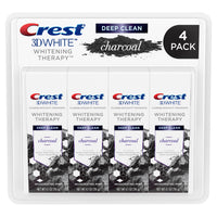 Crest 3D White Whitening Therapy Charcoal Deep Clean Fluoride Toothpaste