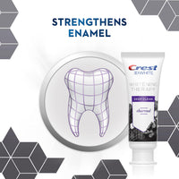 Crest 3D White Whitening Therapy Charcoal Deep Clean Fluoride Toothpaste