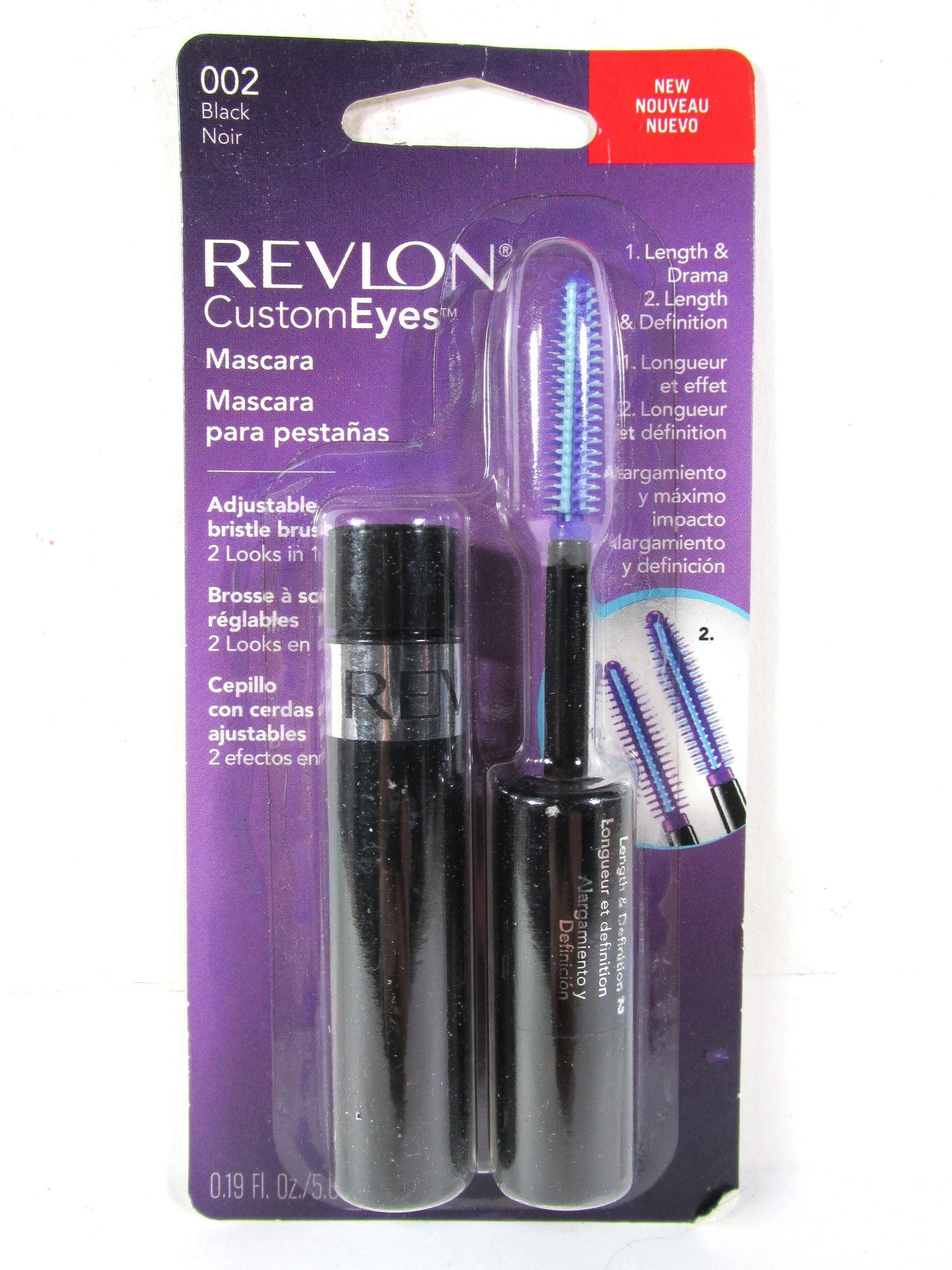 REVLON Customeyes Mascara - 002 Black - oddros.shop