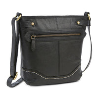 Born “Izabel” Bucket Crossbody Handbag,  Black - oddros.shop