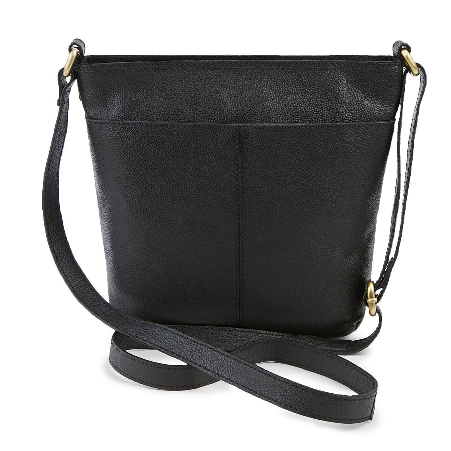 Born “Izabel” Bucket Crossbody Handbag,  Black - oddros.shop