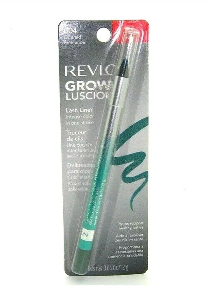Revlon Grow Luscious Lash Liner, Emerald 004, 0.04 oz - oddros.shop