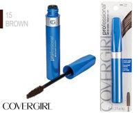 COVERGIRL Professional All In One Straight Brush Mascara, Brown 015, 0.3 Oz - oddros.shop