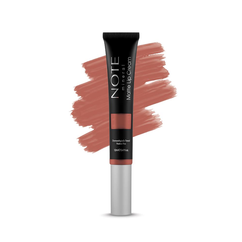 NOTE Cosmetics Mineral Matte Lip Cream Lipstick - 01 Naked Kiss - oddros.shop